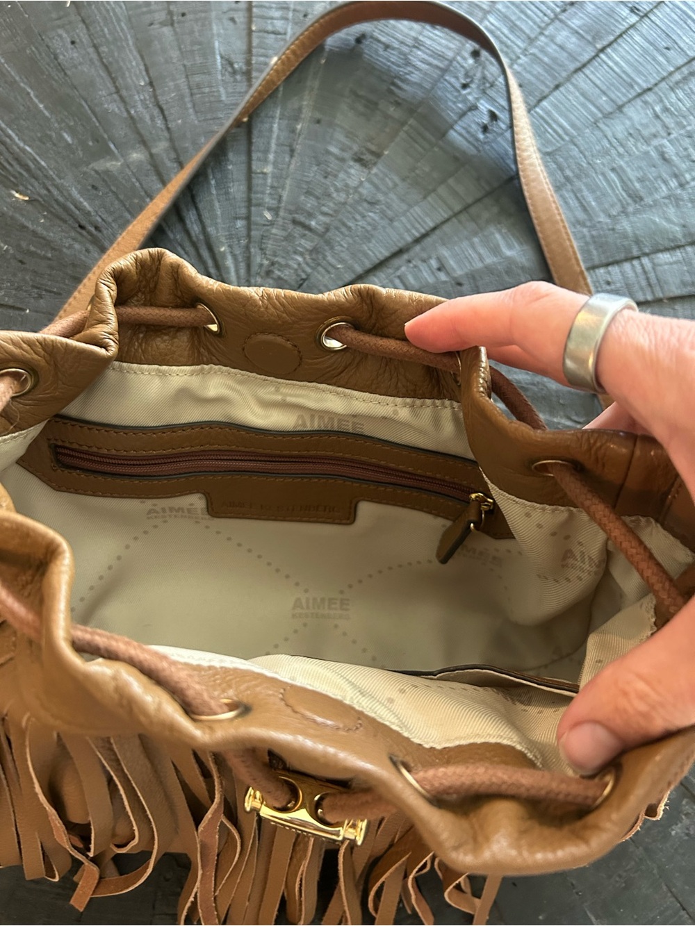 Aimee Kestenberg fringe crossbody - Picture 5 of 7